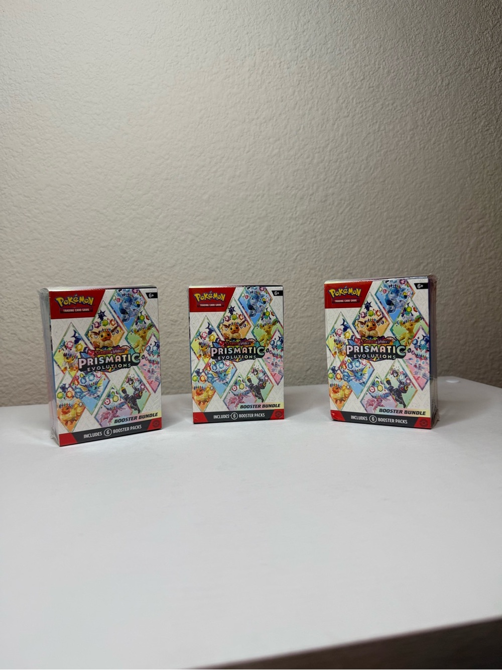 Pokemon Prismatic Evolution Booster Bundle!